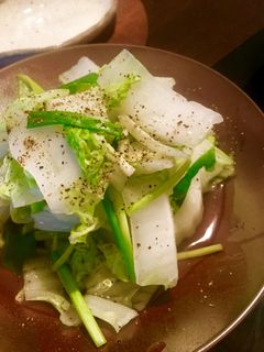 白菜と万能ねぎの蒸し煮♩-レシピのメイン写真