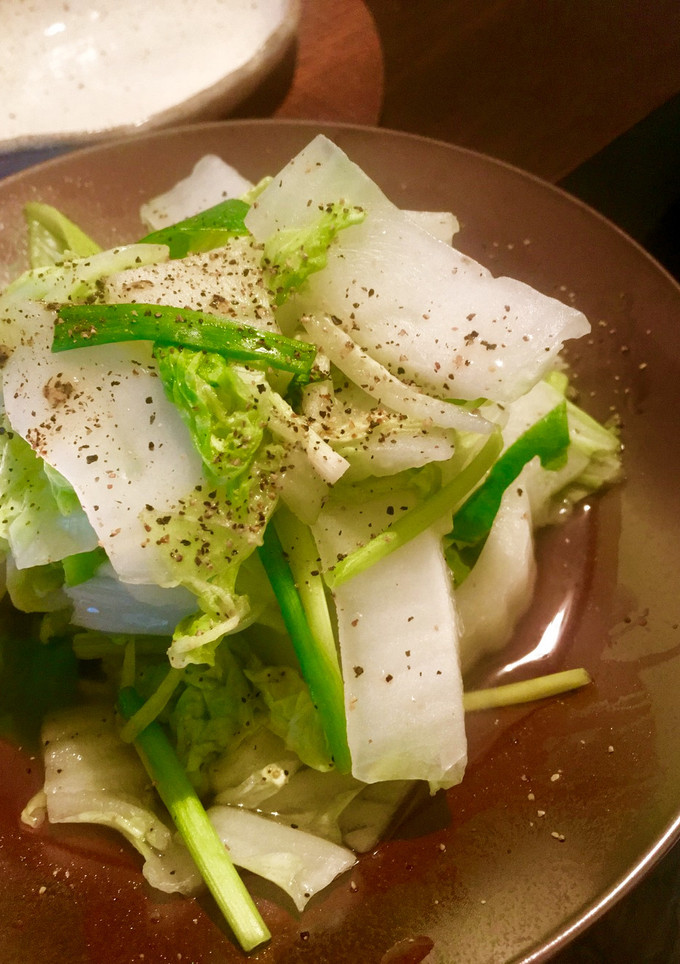 白菜と万能ねぎの蒸し煮♩-レシピのメイン写真