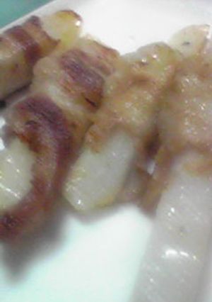 簡単山芋を豚肉で巻く-レシピのメイン写真
