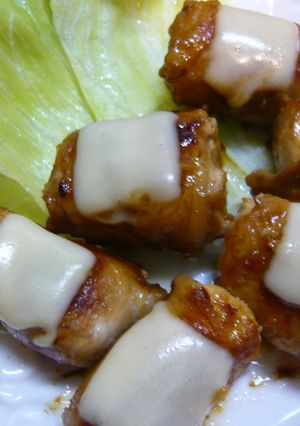 ♥豚肉と厚揚げのコロコロチーズ味噌焼き♥-レシピのメイン写真