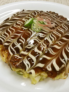 みょうがとオクラのお好み焼き-レシピのメイン写真