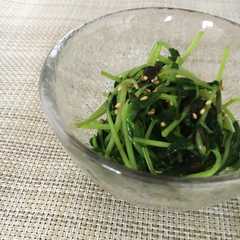 รูปของ 豆苗の塩昆布炒め
