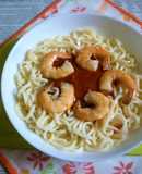 シュリンプ･カクテルの冷やしうどん