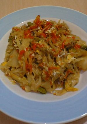 和風タイ風焼きうどん（パッシーユもどき）-レシピのメイン写真