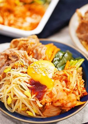 スタミナ満点！ビビンバ炊き込みご飯-レシピのメイン写真