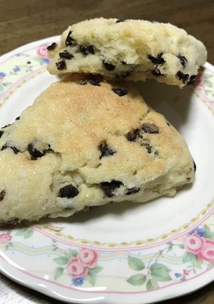 ふんわりソフトなチョコチップスコーン-レシピのメイン写真