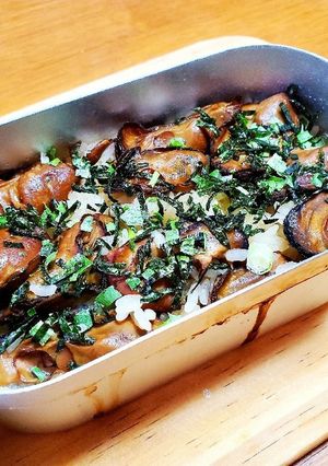 メスティンで牡蠣のオイル漬け炊き込みご飯-レシピのメイン写真