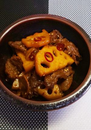 牛肉とれんこんのきんぴら-レシピのメイン写真