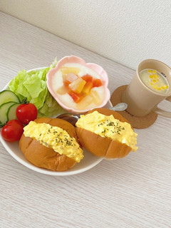 お手軽!! 卵サラダ / 卵サンド-レシピのメイン写真