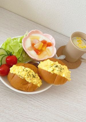 お手軽!! 卵サラダ / 卵サンド-レシピのメイン写真