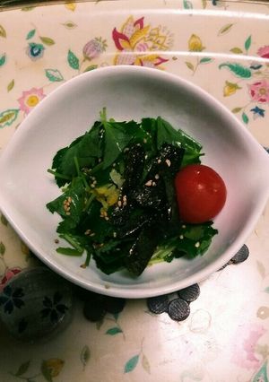 簡単に❗三葉✨のサラダ(^q^)✨☺⛄☕-レシピのメイン写真