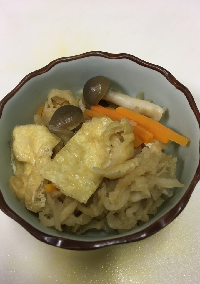 切り干し大根の信田煮-レシピのメイン写真