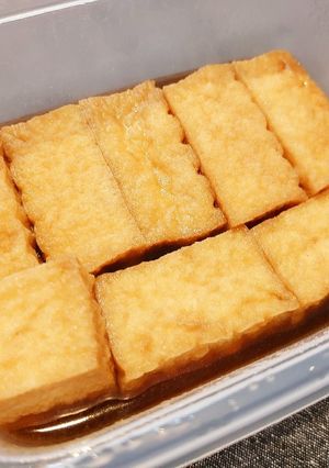レンジで簡単☆厚揚げの揚げ出し豆腐風-レシピのメイン写真