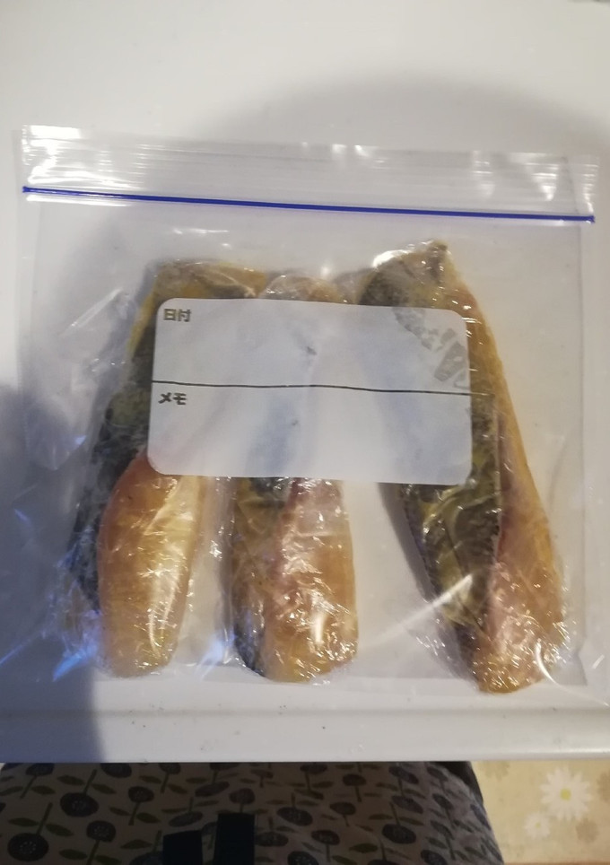 味付き魚の冷凍保存方法-レシピのメイン写真