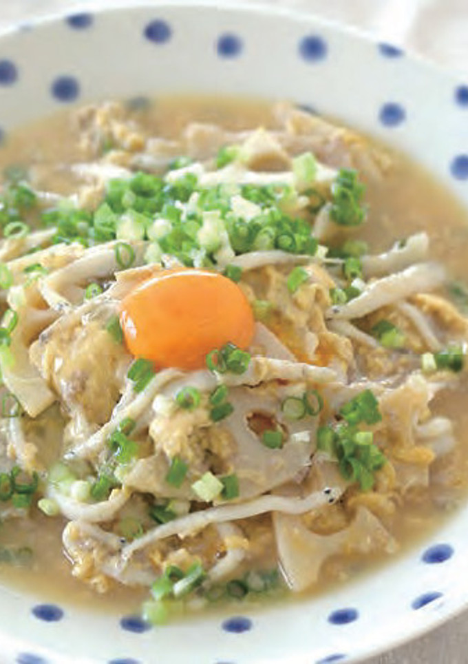 れんこんと白魚のたまごとじ-レシピのメイン写真