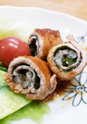 豚肉の大葉チーズ巻き-レシピのメイン写真
