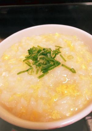 超簡単♪ほっこり美味しい卵粥-レシピのメイン写真