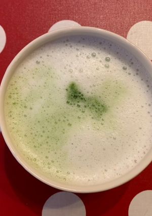 簡単抹茶オレ-レシピのメイン写真