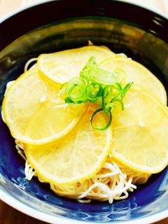 糖質オフ☆レモンのさっぱりそうめん風♪-レシピのメイン写真