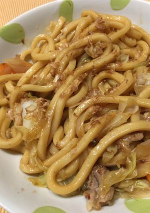 簡単！子供もパクパク食べちゃう焼きうどん-レシピのメイン写真