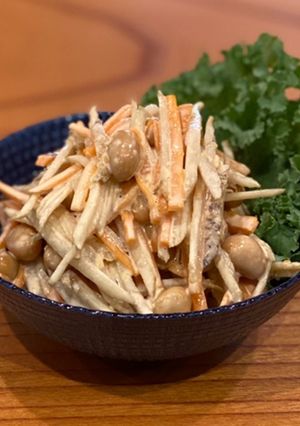 人参と牛蒡のサラダ[酒粕味噌]-レシピのメイン写真