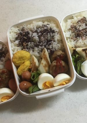 高校生お弁当（2020.7.20）-レシピのメイン写真