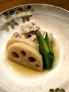 鶏モモ肉とレンコンのお酢煮-レシピのメイン写真