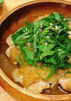 若鶏のみぞれ煮-レシピのメイン写真