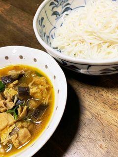 暑さをふっとばせ!カレーそうめん-レシピのメイン写真