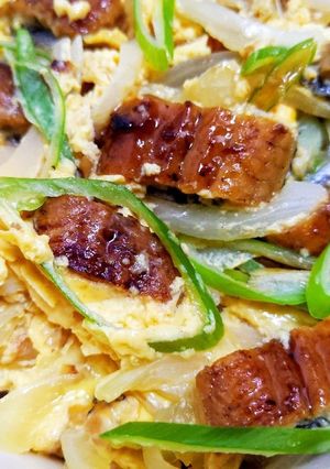 我が家のうな卵丼-レシピのメイン写真