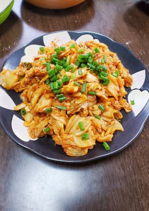 簡単！豚キムチ(^-^)v-レシピのメイン写真