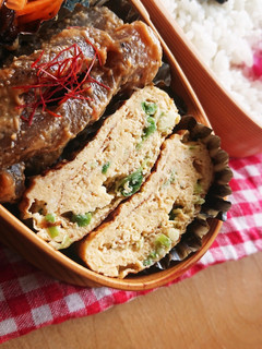 弁当★簡単★小ネギたっぷり卵焼き★大人気-レシピのメイン写真