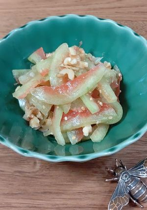 スイカのぬか漬けの☆和え物-レシピのメイン写真