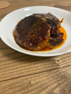 ハンバーグ-レシピのメイン写真
