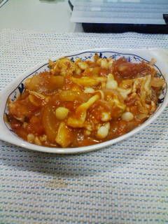 やわらか鶏ムネ肉のあっさりトマト煮込み-レシピのメイン写真