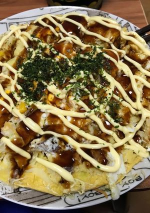 ふわふわお好み焼き-レシピのメイン写真