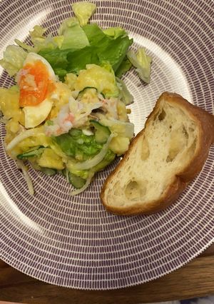 今日のポテサラ-レシピのメイン写真