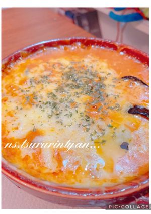 茄子とマッシュポテトのチーズ焼き♡宅飲み-レシピのメイン写真