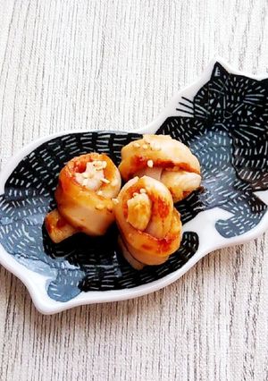 くるりん竹輪の焼き肉のタレ炒め-レシピのメイン写真