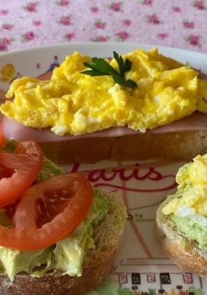 アボカドトースト☆朝食にオープンサンド-レシピのメイン写真