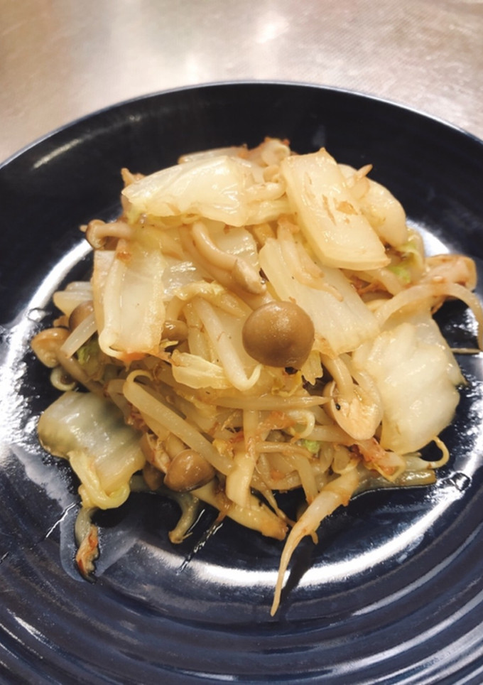 白菜としめじのおかか炒め-レシピのメイン写真