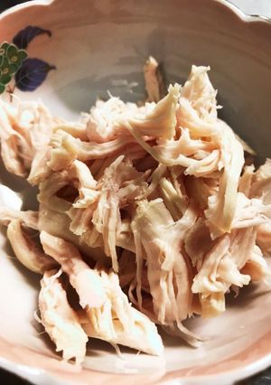 ☆お弁当シリーズ☆ささみ茹でただけ-レシピのメイン写真