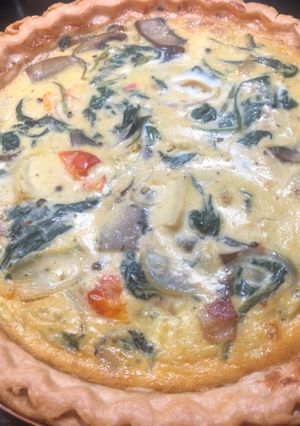 アーティチョークと残り野菜のキーシユ-レシピのメイン写真