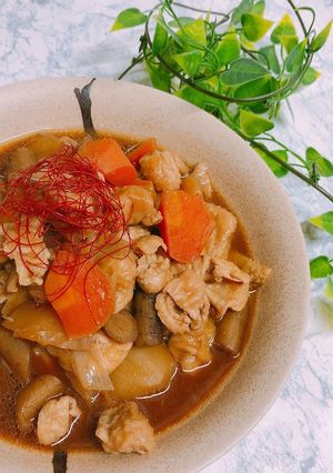 *基本放置*モツ煮風煮込み*-レシピのメイン写真