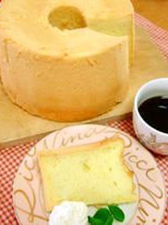 米粉のシフォンケーキ-レシピのメイン写真