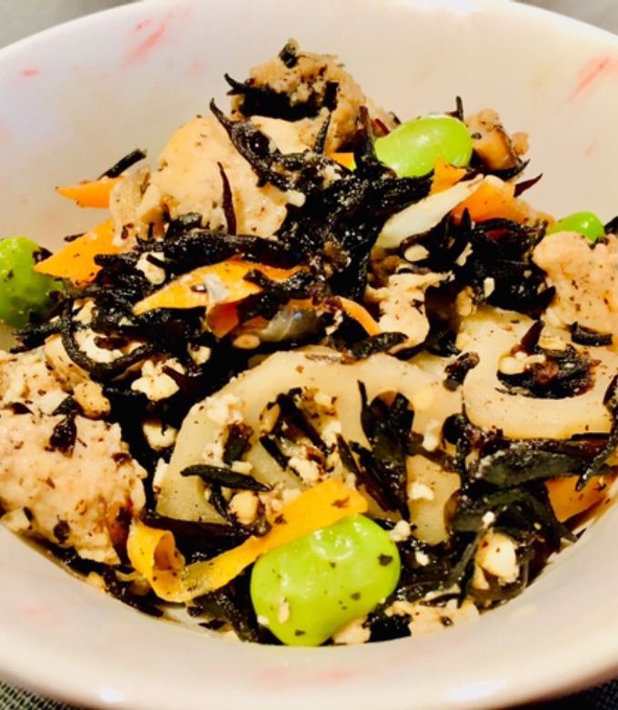 食べ応ぇ抜群♡セブンの♡ひじきの煮物風♡ by ぉ空♡ 【クックパッド