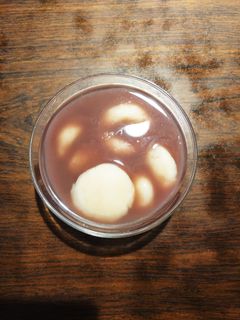 豆腐白玉の冷やし汁粉-レシピのメイン写真