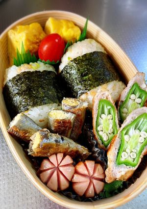 悪魔のおにぎり弁当-レシピのメイン写真