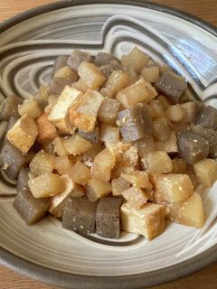 大根こんにゃく厚揚げ味噌煮-レシピのメイン写真