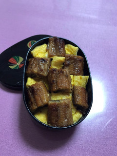 鰻*土用の丑の日 お弁当!市松うなぎ弁当-レシピのメイン写真